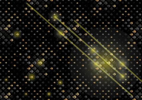 Seamless pattern of fire, light, flame, vector illustration. Illustrazione stock