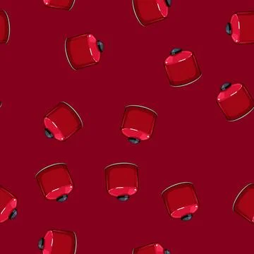 Seamless pattern fire stove fuel cartoon vector Stockillustratie