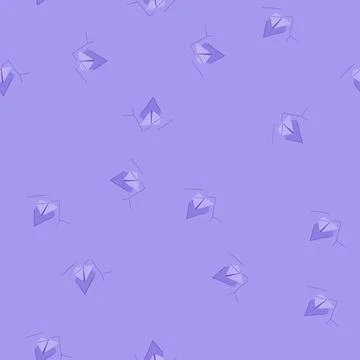 Seamless pattern fish origami animals cartoon vector イラスト素材