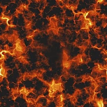 Seamless   pattern  with flame Stock Illustration