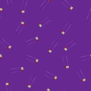Seamless pattern flame lighter fire cartoon vector Stock Illustration