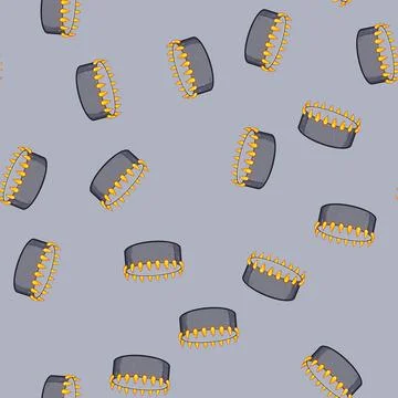 Seamless pattern flame stove burner cartoon vector Stock Illustration