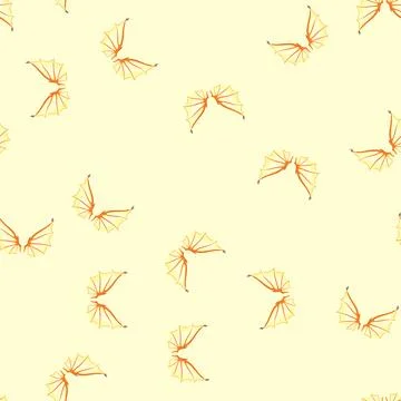 Seamless pattern flame wings dragon cartoon vector Illustrazione stock