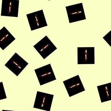 Seamless pattern flare magic energy cartoon vector Stock Illustration