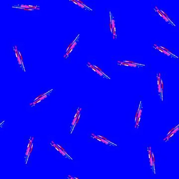 Seamless pattern flaw glitch error cartoon vector Stockillustratie