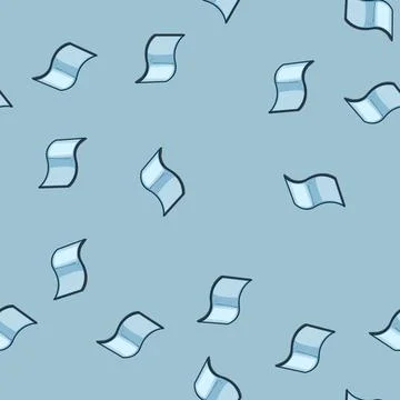 Seamless pattern Flexible screen displaying future technology and innovation Stock Illustration