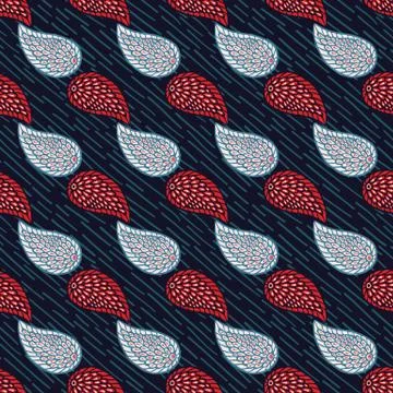 Seamless pattern floral leaf paisley motif persian style. Arabesque boteh Illustrazione stock