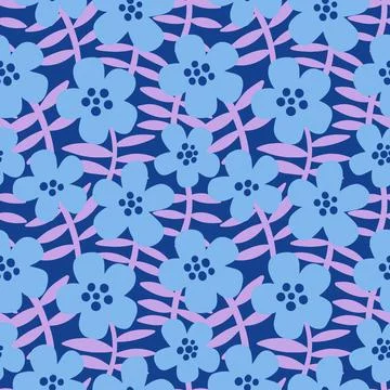 Seamless pattern flower bud.Background floral beauty elegant.Design print Stock Illustration