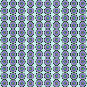 Seamless pattern flower circle floral vector design Illustrazione stock