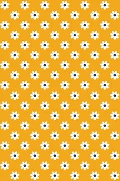 Seamless pattern with flowers and hearts in romantic vintage style. Stock Illustration