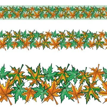 Seamless pattern with flowers and leaves on an isolated background. Vector Stock Illustration