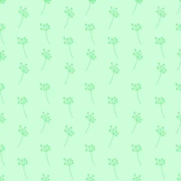 Seamless pattern with flowers, branches. Creative floral texture decorative Stock Illustration