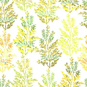 Seamless pattern with flowers Stock Illustration