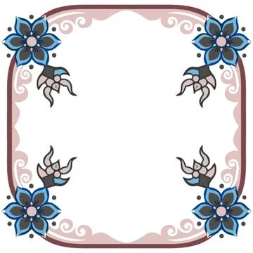 Seamless pattern with flowers. for printing on  wallpapers Stock Illustration