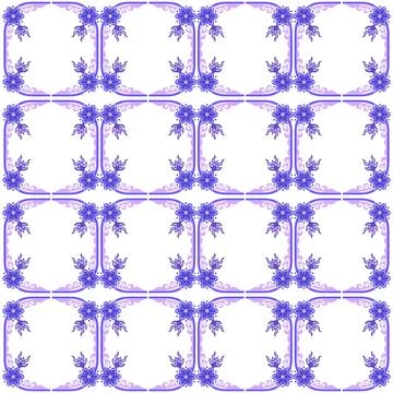 Seamless pattern with flowers. for printing on  wallpapers Stock Illustration