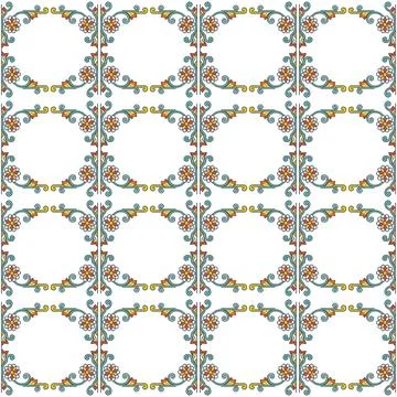 Seamless pattern with flowers. for printing on  wallpapers Illustrazione stock