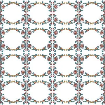 Seamless pattern with flowers. for printing on  wallpapers Stock Illustration