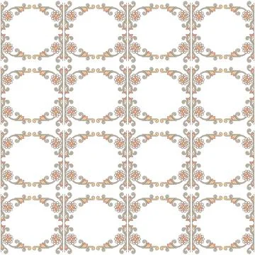 Seamless pattern with flowers. for printing on  wallpapers Stock Illustration