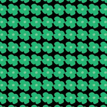 Seamless pattern of flowers vector Illustrazione stock