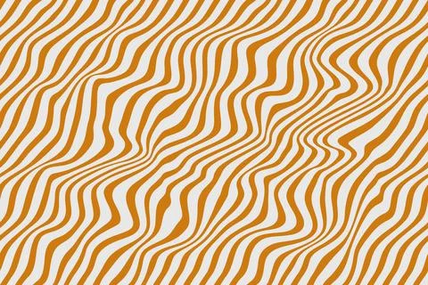 Seamless Pattern with Flowing Salted Caramel. Stock Illustration