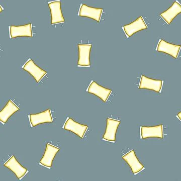 Seamless pattern fluid iv drip bag cartoon vector 스톡 일러스트