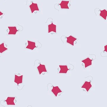 Seamless pattern fluid iv drip bag cartoon vector イラスト素材