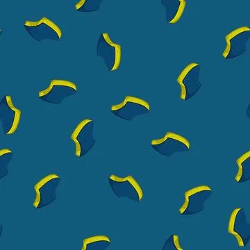 Seamless pattern foam sponge kitchen cartoon vector Illustrazione stock