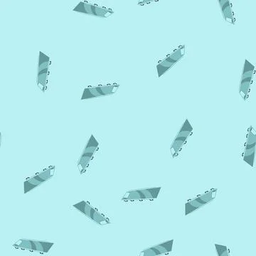 Seamless pattern folding camping cot cartoon vector 库存插图