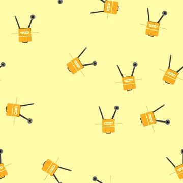 Seamless pattern food grill bbq cartoon vector Illustrazione stock
