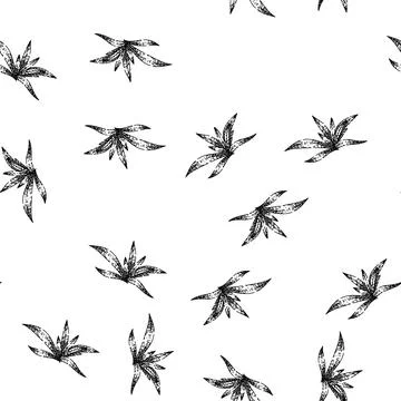 Seamless pattern food savory sketch hand drawn Stock Illustration