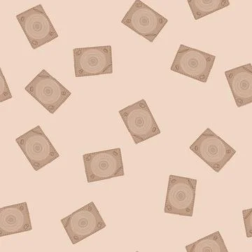 Seamless pattern food silicone baking mat cartoon vector イラスト素材