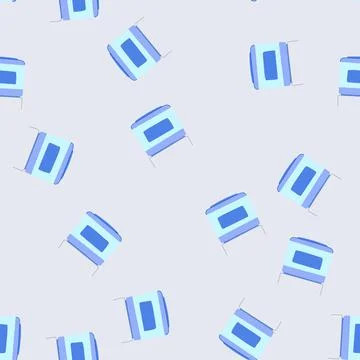 Seamless pattern food vitamin capsule cartoon vector Stock Illustration