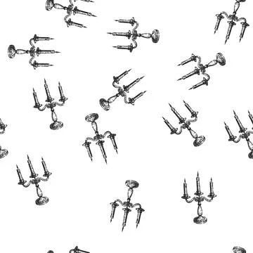 Seamless pattern forex candlestick sketch hand drawn 스톡 일러스트