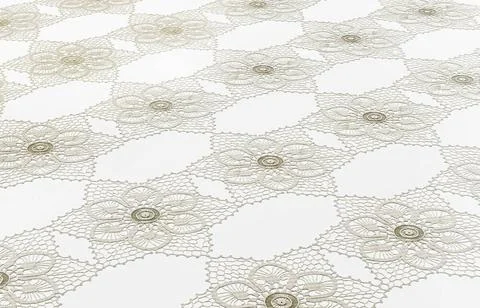 Seamless pattern formed with lace. 3D illustration Seamless pattern formed... Foto stock