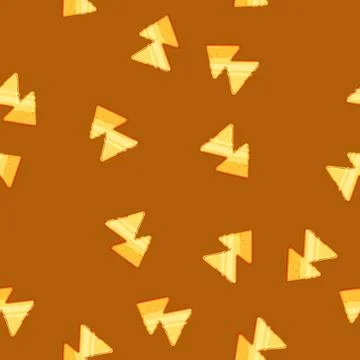 Seamless pattern frame gold game button cartoon vector Stock Illustration