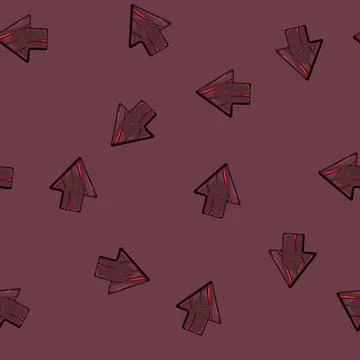 Seamless pattern frame lava game button cartoon vector 스톡 일러스트