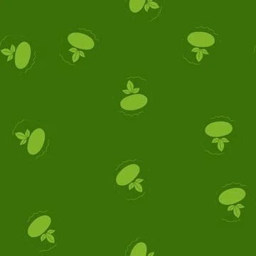 Seamless pattern free vegan product label cartoon vector Illustrazione stock