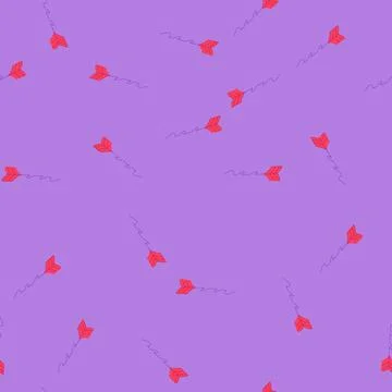 Seamless pattern freespirited boho arrow cartoon vector Stock Illustration