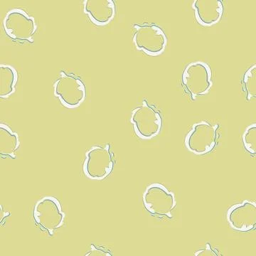 Seamless pattern fresh milk splash cartoon vector Stock Illustration