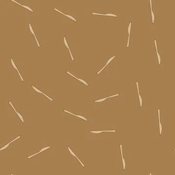 Seamless pattern friendly bamboo utensils cartoon vector Stock Illustration