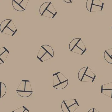 Seamless pattern friendly reusable coffee filter cartoon vector Illustrazione stock