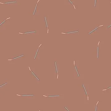 Seamless pattern friendly stainless steel straw cartoon vector Illustrazione stock