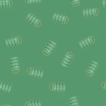 Seamless pattern fruit lunch box color icon vector Stock Illustration