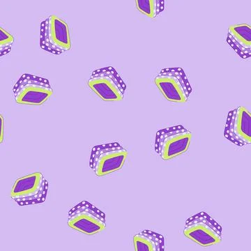Seamless pattern fun inflatable swimming pool cartoon vector Illustrazione stock
