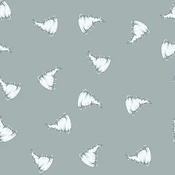 Seamless pattern funnel tornado cartoon vector 스톡 일러스트