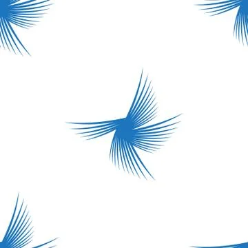 Seamless pattern futuristic background with blue lines Illustrazione stock