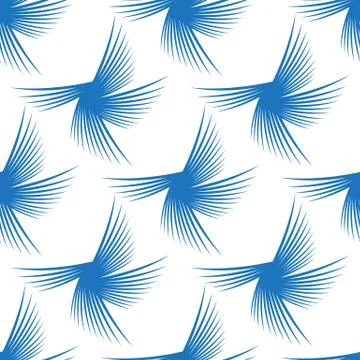 Seamless pattern futuristic background with blue lines Stock Illustration