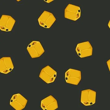 Seamless pattern gallon fuel can cartoon vector Stock Illustration