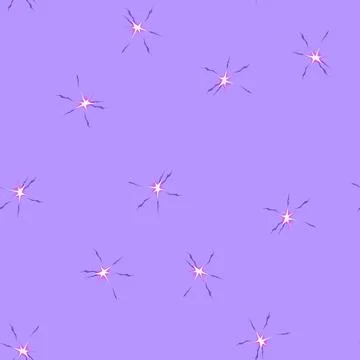Seamless pattern game impact vfx cartoon vector Stock Illustration