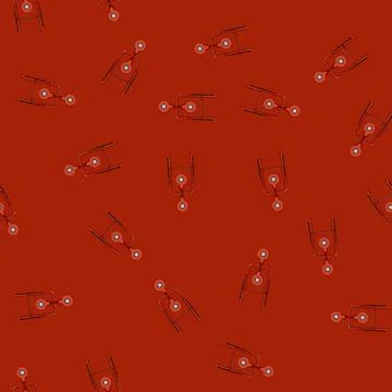 Seamless pattern game shooting target cartoon vector Illustrazione stock